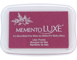 Tsukineko Almohadilla MEMENTO LUXE ramillete de lilas mate 96x63mm