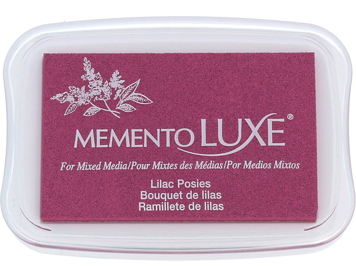 Tsukineko Almohadilla MEMENTO LUXE ramillete de lilas mate 96x63mm Tsukineko Almohadilla MEMENTO LUXE ramillete de lilas mate 96x63mm