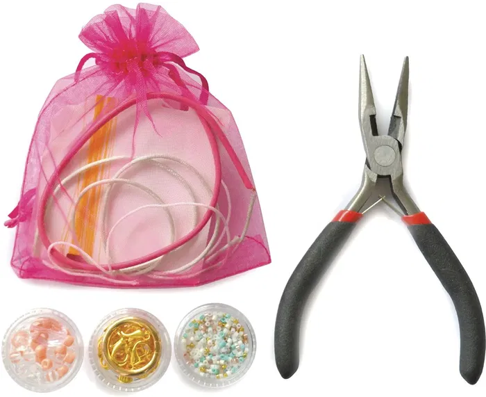 Sycomore - Coffret Atelier de Bijoux Multirangs Style Art Déco avec Perles Japonaises, Cristaux, Fils et Charms - À Partir de 12 Ans