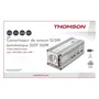 Thomson - Convertisseur de tension automatique 12V/24V vers 220V 350W, avec ports USB-A 18W charge rapide et USB-C PD 30W pour allume-cigare
