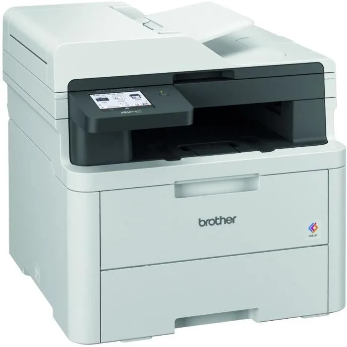 Brother MFC-L3740CDWE - Imprimante multifonction 4 en 1 couleur, WiFi et Ethernet, recto verso, impression jusqu'à 18 ppm