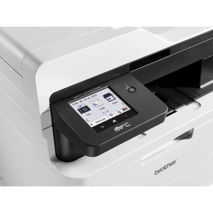 Brother MFC-L3740CDWE - Imprimante multifonction 4 en 1 couleur, WiFi et Ethernet, recto verso, impression jusqu'à 18 ppm
