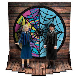 Mezco Toyz Pack de 2 figurines Wednesday & Enid
