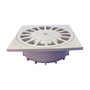 Tecnoagua Sumidero siphonique vertical T-88 en PVC, 105 x 105 x 44 mm, ø40 mm