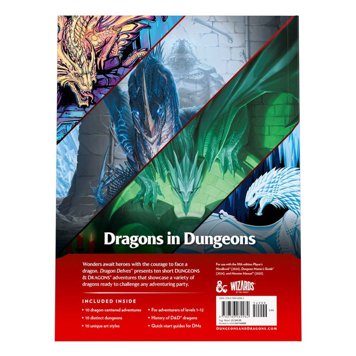 Dungeons & Dragons RPG Dragon Delves: An Adventure Anthology *ANGLAIS*
