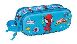 Safta Portatodo doble 3D, rangement à double compartiment pour jouets, 21 x 8 x 6 cm, pour enfant à partir de 3 ans