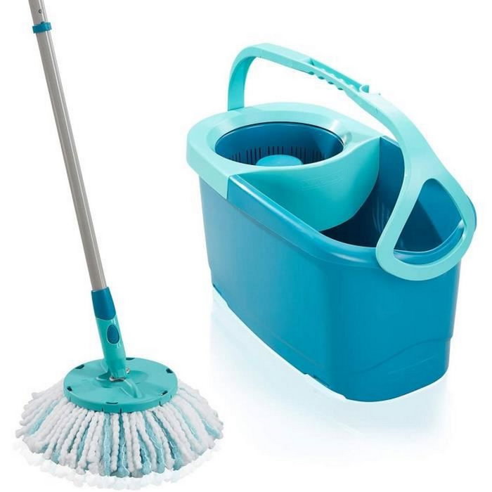 Leifheit Clean Twist Disc Mop Ergo 52101 - Kit de nettoyage avec seau essoreur 6 L Leifheit Clean Twist Disc Mop Ergo 52101 - Kit de nettoyage avec seau essoreur 6 L