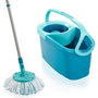 Leifheit Clean Twist Disc Mop Ergo 52101 - Kit de nettoyage avec seau essoreur 6 L