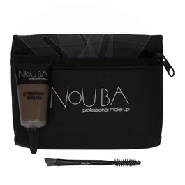 Nouba Coffret de Maquillage 20 Set avec Gel Sourcils et Trousse Noire