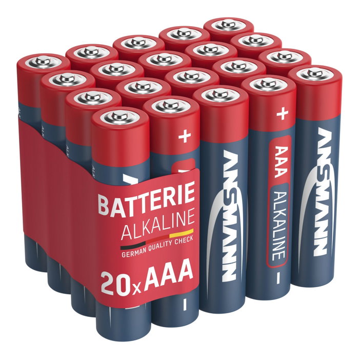 Ansmann Red-line Micro AAA LR03 Alcaline - Boîte de 20 pièces