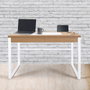 Home Deco Factory Bureau en Bois et Métal
