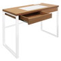 Home Deco Factory Bureau en Bois et Métal