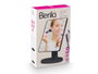 Berilo Miroir LED Rectangulaire Noir 28x6x16 cm avec USB (Set de 12)