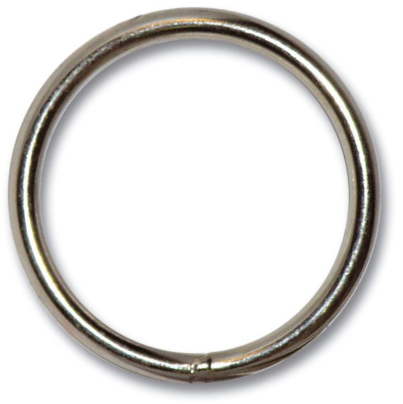 Anilla redonda soldada de 4x30 mm zincada Anilla redonda soldada de 4x30 mm zincada