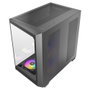 Antec C5 Boîtier PC Gaming Midi Tower Noir, ATX/micro ATX/ITX, 7 emplacements, USB-C, 3 ventilateurs latéraux 120mm