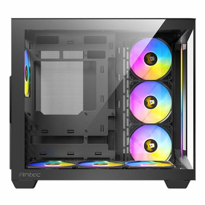 Antec C5 Boîtier PC Gaming Midi Tower Noir, ATX/micro ATX/ITX, 7 emplacements, USB-C, 3 ventilateurs latéraux 120mm