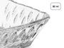 Vivalto Salsero en verre carré transparent 80 ml 8x3x8 cm (Set de 72)