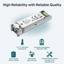 Omada SFP 1000BASE-SX LC MiniGBIC Module Multimode Gigabit pour Switch, Compatible Omada TL-SG Series, Distance jusqu'à 550m