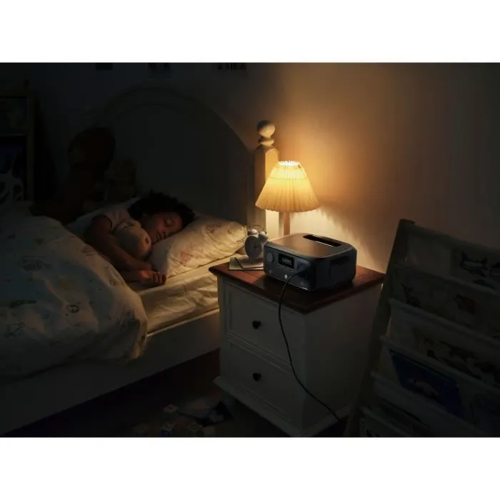 EcoFlow Batterie de démarrage RIVER 3 UPS, Capacité professionnelle compacte et puissante pour secours et plein air, version ASI 10ms