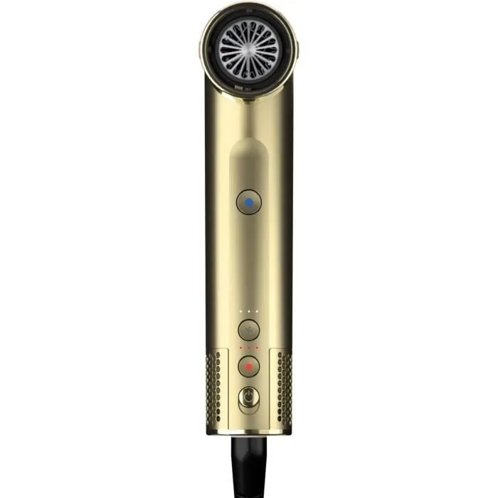 Shark FlexStyle Styler et Sèche-cheveux 4-en-1 - Édition limitée Gold - 1650 W - 4 accessoires - Boucleur, Embout, Brosse, Concentrateur