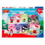 Ravensburger - Puzzle Hello Kitty & Friends - 147 pièces - 21 x 21 cm - Puzzle enfant dès 5 ans