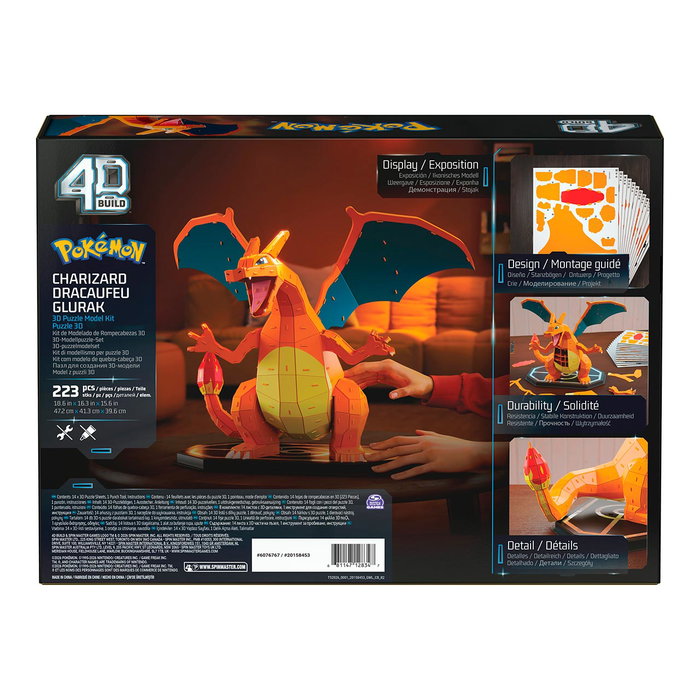 SPIN MASTER Puzzle 4D Pokémon Charizard SPIN MASTER Puzzle 4D Pokémon Charizard