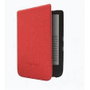 Pocketbook Coque Shell Series Rouge pour Basic 4, Basic Lux 4, Basic Lux 2, Touch Lux 4, Touch Lux 5, Touch HD 3, Color