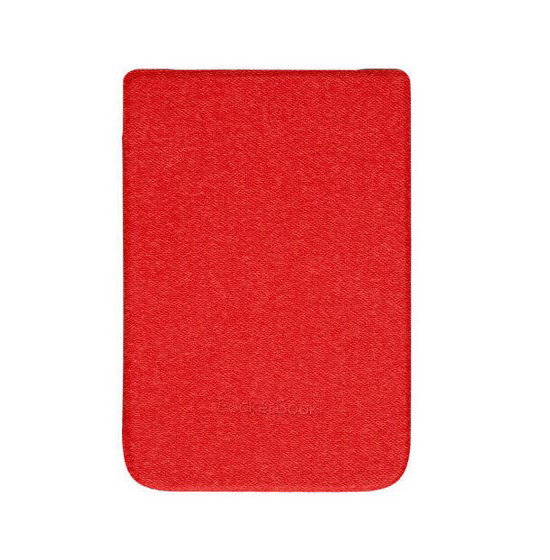 Pocketbook Coque Shell Series Rouge pour Basic 4, Basic Lux 4, Basic Lux 2, Touch Lux 4, Touch Lux 5, Touch HD 3, Color