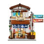 CADA Cantina Japonaise 861 Pièces, Maquette de Bâtiment Modulaire 2 Étages avec Éclairage LED, Construction pour Adultes