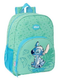 Safta Mochila adapt.carro Stitch "Aloha" Sac à dos transformable pour poussette 33x42x14 cm pour enfant à partir de 3 ans