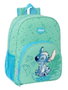 Safta Mochila adapt.carro Stitch "Aloha" Sac à dos transformable pour poussette 33x42x14 cm pour enfant à partir de 3 ans