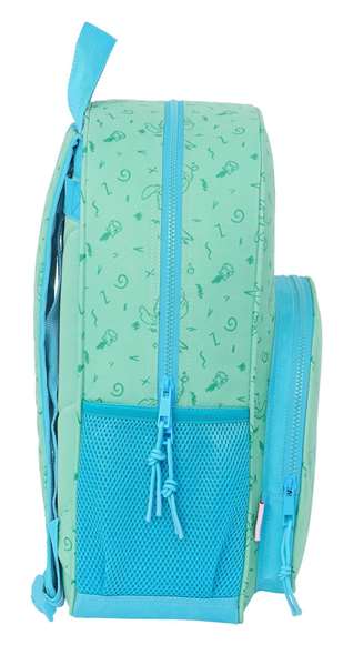 Safta Mochila adapt.carro Stitch "Aloha" Sac à dos transformable pour poussette 33x42x14 cm pour enfant à partir de 3 ans Safta Mochila adapt.carro Stitch "Aloha" Sac à dos transformable pour poussette 33x42x14 cm pour enfant à partir de 3 ans