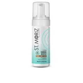 St. Moriz Mousse Autobronzante Effet Progressif Rapide - Bronzage Contrôlable en 1 à 3 Heures, Teint Doré à Intense, Enrichie Lait d'Olive et Vitamine E - 50 ml