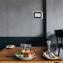 Elbe Détecteur de Qualité d'Air et CO2 SG-100-CO2 avec Alarmes Sonores et Lumineuses, Recharge USB