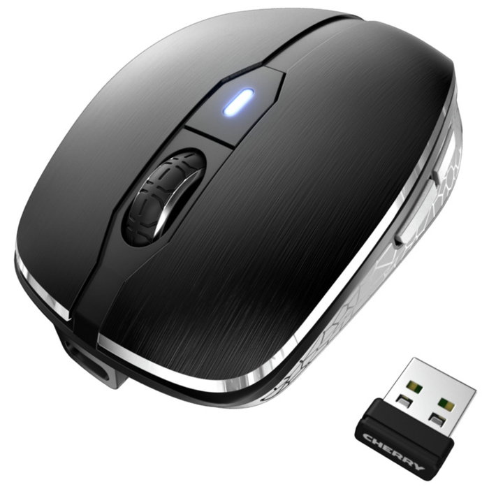 CHERRY Souris JW8100B Noir, gris CHERRY Souris JW8100B Noir, gris