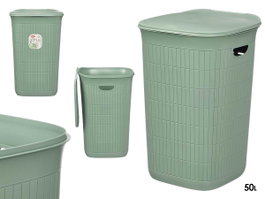 Stefanplast Pongotodo Domus Boîte de rangement 50 L Vert mentale 36 x 56 x 37 cm (Set de 6)