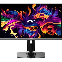 MSI Moniteur PC Gamer MPG 271QRX QD-OLED - 26,5 Pouces - WQHD - Dalle QD-OLED - 360 Hz - 0,03 ms - FreeSync / G-Sync - USB-C 90W - Pied ajustable en hauteur