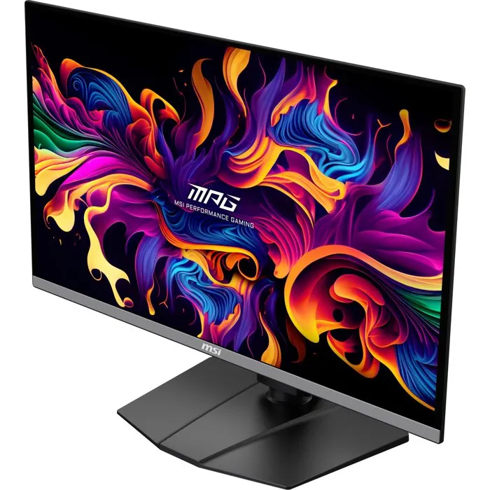 MSI Moniteur PC Gamer MPG 271QRX QD-OLED - 26,5 Pouces - WQHD - Dalle QD-OLED - 360 Hz - 0,03 ms - FreeSync / G-Sync - USB-C 90W - Pied ajustable en hauteur