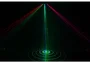 Algamlight Spectrum Haz De Luz X6 - Projecteur laser DMX 260mW avec télécommande infrarouge, 8 canaux