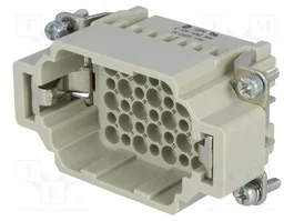 HARTING Insert de contact mâle Han® DD 42+PE