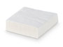 Kinvara Set de 50 Serviettes Blanches en Papier 33x33 cm 17 g (Set de 16)