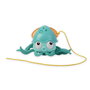 TACHAN Arrastre Pulpo Azul - Jouet de bain et jouet à tirer 2 en 1 pour bébé à partir de 12 mois, bleu - Améliore la motricité et la coordination