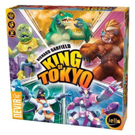 Devir Jeu de société King Of Tokyo - Jeu de dés pour 2 à 6 joueurs, dès 8 ans, 30 minutes
