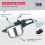 Elo Autocuiseur à Vapeur Praktika 2,7 litres 18 cm, Compatible Tous Feux Dont Induction, Acier Inoxydable 18/10, Lavable Lave-Vaisselle