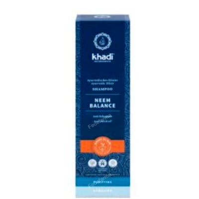 Khadi Shampoing Neem-Équilibre 200ml – Formulation ayurvédique sans sulfates ni silicones Khadi Shampoing Neem-Équilibre 200ml – Formulation ayurvédique sans sulfates ni silicones