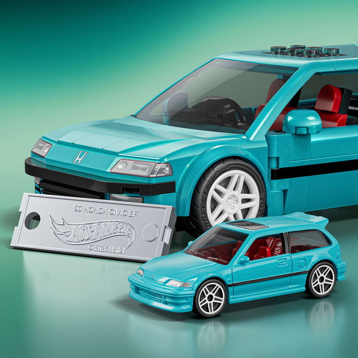 MATTEL Hot Wheels Speed Custom '90 Honda Civic EF 1:32