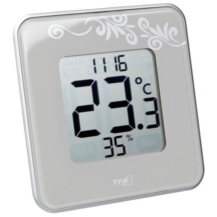 Tfa TFA 30.5021.02 Thermomètre Digital Argent Tfa TFA 30.5021.02 Thermomètre Digital Argent