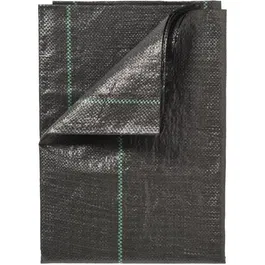 Nature Toile de Paillage Paysages NATURE - Polypropylène Tissé Haute Densité Noir 100 g/m² Anti-UV - Perméable à l'Eau et à l'Air - 2 x 10 m pour Haies et Massifs