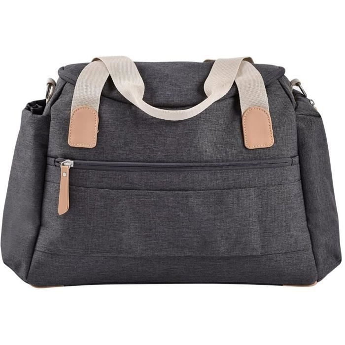 Beaba Sac à langer Sydney Gris Chiné Foncé Beaba Sac à langer Sydney Gris Chiné Foncé