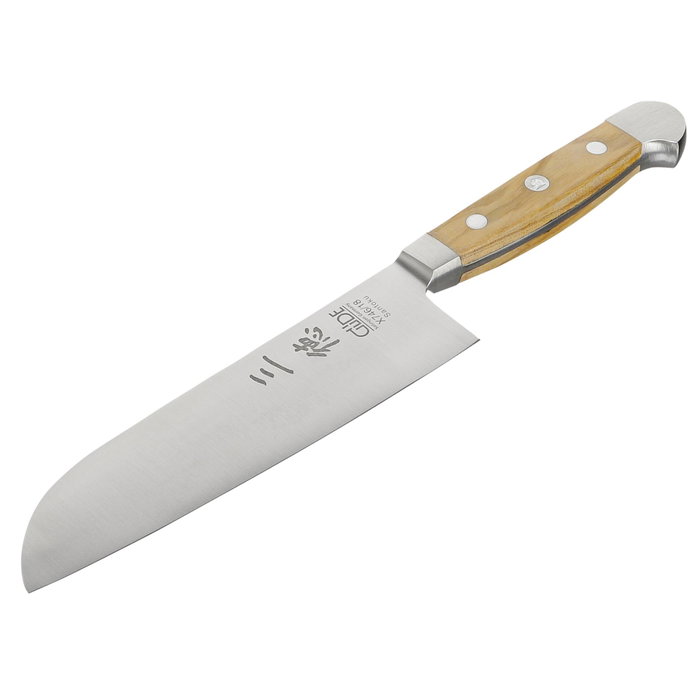 Güde Alpha Santoku 18 cm Bois d'olivier Güde Alpha Santoku 18 cm Bois d'olivier